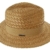 Seeberger Damen Fedora Serie Borkum, Gr. 57 cm (Herstellergröße: one size), Beige (sand 0094) -