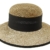 Seeberger Damen Sonnenhut Serie Föhr, Gr. Medium, Beige (natur/schwarz 9010) -
