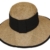 Seeberger Damen Sonnenhut Serie Föhr, Gr. Medium, Beige (natur/schwarz 9010) - 