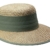 Seeberger Damencap aus Stroh - natur/oliv S/54-55 -
