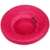Seeberger Dilara Stroh Sommerhut Damenhut Umschlaghut (One Size - fuchsia) - 