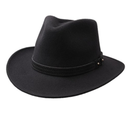 Seeberger - Fedora Hut Herren Angie - Size 57 cm - noir -