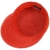 Seeberger Grace Stroh Sonnencap Strohkappen Damencap (One Size - orange) - 