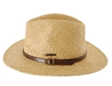 Seeberger Herren Fedora Serie Langeneß, Gr. Medium, Beige (natur 0090) -
