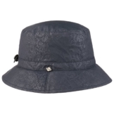 Seeberger Paisley Bucket Regenhut Stoffhut Outdoorhut Hut Damenhut Fischerhut Sommerhut Winterhut Outdoorhut Regenhut (One Size - dunkelblau) -