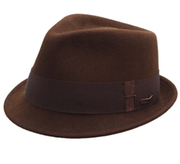 Seeberger - Trilby Hut Herren Chape - Size 55 cm - teak -