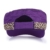 Sense42 Army Cap im Used Look Strass Kreuz Gepardenmuster Violett Unisex Kappe Schirmmütze One Size - 