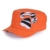 Sense42 Army Cap im Used Look Strass Tatze im Zebraprint-Design mit Strasssteinen Orange Unisex Kappe Schirmmütze One Size -