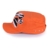 Sense42 Army Cap im Used Look Strass Tatze im Zebraprint-Design mit Strasssteinen Orange Unisex Kappe Schirmmütze One Size - 