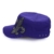 Sense42 Army Cap im Used Look Strass besetzte Fleur de Lis Violett Unisex Kappe Schirmmütze One Size - 