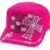 Sense42 Army Cap im Used Look Stickerei Kreuz Pink Weiß Unisex Kappe Schirmmütze Cap One Size -