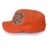 Sense42 Army Cap im Used Look Strass Tatze im Leoprint-Design mit Strasssteinen Orange Unisex Kappe Schirmmütze One Size - 