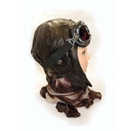 Seven, Cabriohaube 1 im Set, Größe XL, braun mit Brille + Cabriotuch -