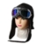 Seven, Cabriohaube 1 im Set, Größe XL, braun mit Brille + Cabriotuch - 