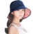 SIGGI Baumwolle schwarzeblaue flatbare Sonnenhüte Fischerhüte für Damen breite Krempe -