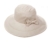 SIGGI beiger Baumwolle faltbarer Sommerhut UPF 50 + Sun Shade Strand Hut für Frauen Sonnenhüte breite Krempe -