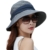 SIGGI Damen faltbarer Baumwolle Bucket Sonnenhut UPF 50+ mit Kinnriemen beige -