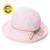 SIGGI Damen faltbarer Baumwolle Sonnenhut UPF 50+ mit Kinnriemen rosa -