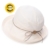 SIGGI Damen faltbarer Baumwolle Sonnenhut UPF 50+ mit Kinnriemen beige -