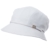 SIGGI Damen faltbarer Bucket Sonnenhut Sommerhut mit Kinnriemen UPF 50+ grau - 