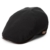 SIGGI Herren Schirmmütze Newsboy Mütze mit PU Visor6-Panel 57-59CM schwarz -