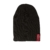 SMILODOX Winter Mütze mit Logo an der Seite in verschiedenen Farben One Size Strickmütze Beanie Stylisch Wintermütze Hat, Farbe:Braun -