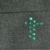 Sojoco Strickmütze, Men and Women, veredelt mit Swarovski Elements Kristallen (Doppelkreuz in der Farbe Emerald/Grün), One Size, Farbe: schwarz - 