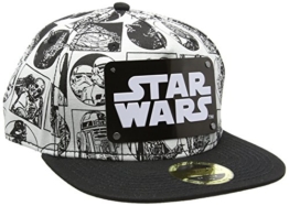 Star Wars - Comic Stijl - Metalen Plaat - Logo - Pet - Snapback -