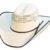 Stars & Stripes Strohhut Cowboyhut Ashton creme weiß (55, weiß) -