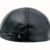 Sterkowski Echt Leder Schiebermütze Duckbill Schlägermütze Flat Cap 59 cm Schwarz - 