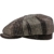 Sterkowski Harris Tweed Schiebermütze 8 Panel Gatsby Schlägermütze Flat Cap 58 Braun - 