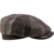 Sterkowski Harris Tweed Schiebermütze 8 Panel Gatsby Schlägermütze Flat Cap 58 Braun -