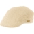 Sterkowski Sommer 100% Leinen Super Leicht Canva Schiebermütze Flat Cap 62 Beige -