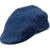 Sterkowski Sommer 100% Leinen Super Leicht Schiebermütze Flat Cap 59 Blau - 