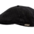 Sterkowski Sommer 100% Leinen Super Leicht 5 Panel Applejack Schiebermütze Flat Cap 57 Schwarz -