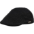 Sterkowski Sommer 100% Leinen Super Leicht 5 Panel League Schiebermütze Flat Cap 60 Schwarz - 