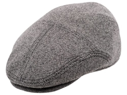 Sterkowski Warm Flat Cap Schiebermütze 54 cm Grau -