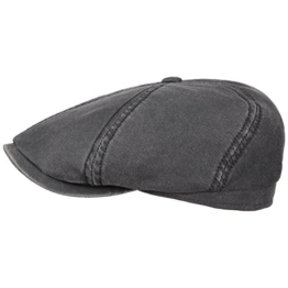 Stetson 664 Oregon / Brooklin Co/PU 6641116 Sportmütze – schwarz L/58-59 -