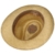 Stetson Abaca Fedora Strohhut Sonnenhut Sommerhut Hut Strandhut Abacahut Manilahanf-Hut Herrenhut Sonnenhut Sommerhut (XL/60-61 - natur) - 