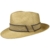 Stetson Abaca Fedora Strohhut Sonnenhut Sommerhut Hut Strandhut Abacahut Manilahanf-Hut Herrenhut Sonnenhut Sommerhut (XL/60-61 - natur) -
