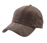 Stetson - Baseballcap Herren RawLeinengs Pig Skin - cuir-62 -