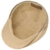 Stetson Baumwolle-Leinen Ivy Flatcap Schirmmütze Sommercap Sonnencap Sommermütze Herrencap Cap Kappe Baumwollcap Schiebermütze (58 cm - beige) - 