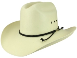 Stetson Carson Comfort Westernhut Cowboyhut aus Stroh - beige 54 -