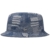 Stetson Denim Patchwork Bucket Hat Fischerhut Anglerhut Stoffhut Sommerhut Sonnenhut Baumwollhut Sonnenhut Hut (M/56-57 - denim) -