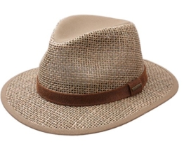 Stetson - Fedora Hut herren Medfield Seagrass - Size XL -