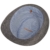 Stetson Geneva Leinenhut Sommertrilby Stoffhut (59 cm - grau) - 