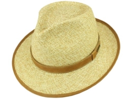 Stetson Greatwood Panama 3/4 Panamahut Strohhut aus Panamastroh - natur XL/60-61 -