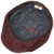 Stetson Hatteras Nubuk Pigskin Flatcap Schirmmütze Ledercap Ledermütze Ballonmütze Cap Mütze Ballonmütze Schirmmütze (S/54-55 - bordeaux) - 