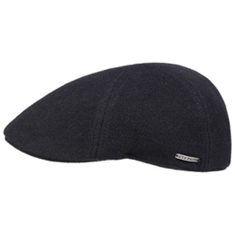 Stetson Herren Texas-Wolle-Kaschmir-Cap Blau M -