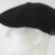 Stetson Kappe schwarz Wolle Herrenmütze Flatcap (56) - 
